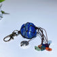 Crystal Key Chain with Chakra Chips Tassel & Metal Life Tree Decor Crystal Healing Bulk Wholesale
