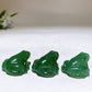 1.5" Green Aventurine Frog Carving Crystal Healing Bulk Wholesale