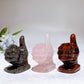 2.2" Crystal Hand Gesture Carving Crystal Healing Bulk Wholesale