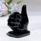 2.2" Crystal Hand Gesture Carving Crystal Healing Bulk Wholesale