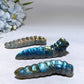 3.2"-3.6" Labradorite Caterpillar Carving Crystal Healing Bulk Wholesale