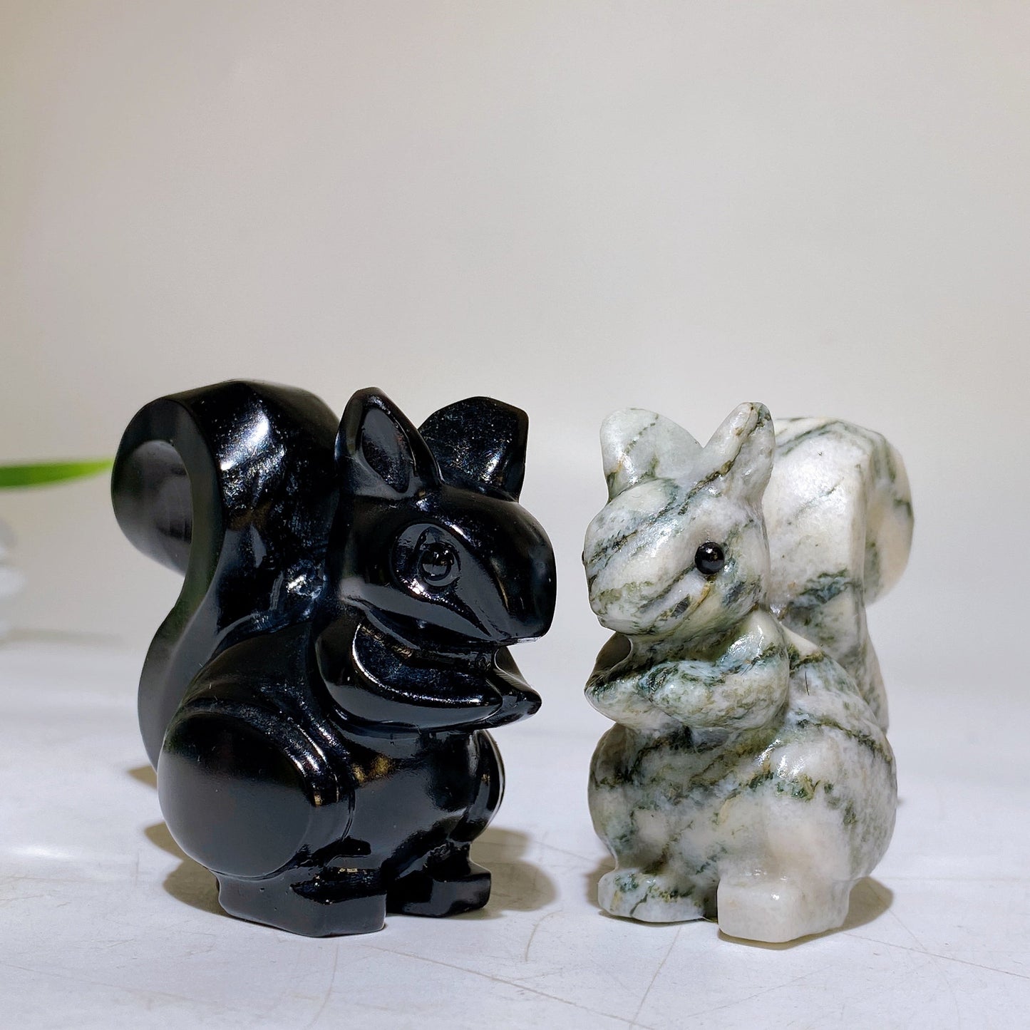 2.4" Crystal Squirrel Carving Crystal Healing Bulk Wholesale