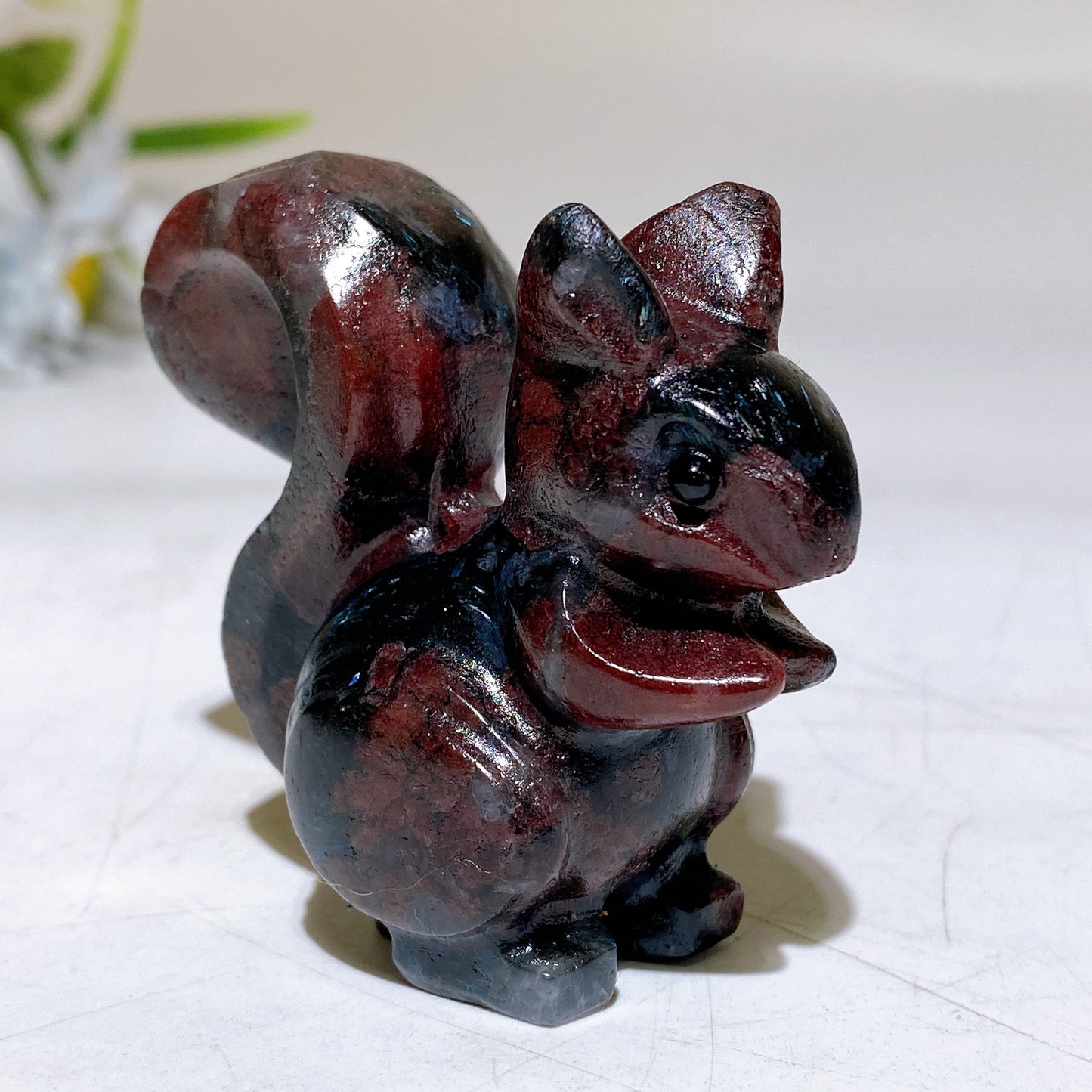 2.4" Crystal Squirrel Carving Crystal Healing Bulk Wholesale