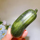 3.0" Serpentine Cucumber Vegetable Carving Crystal Healing Bulk Wholesale
