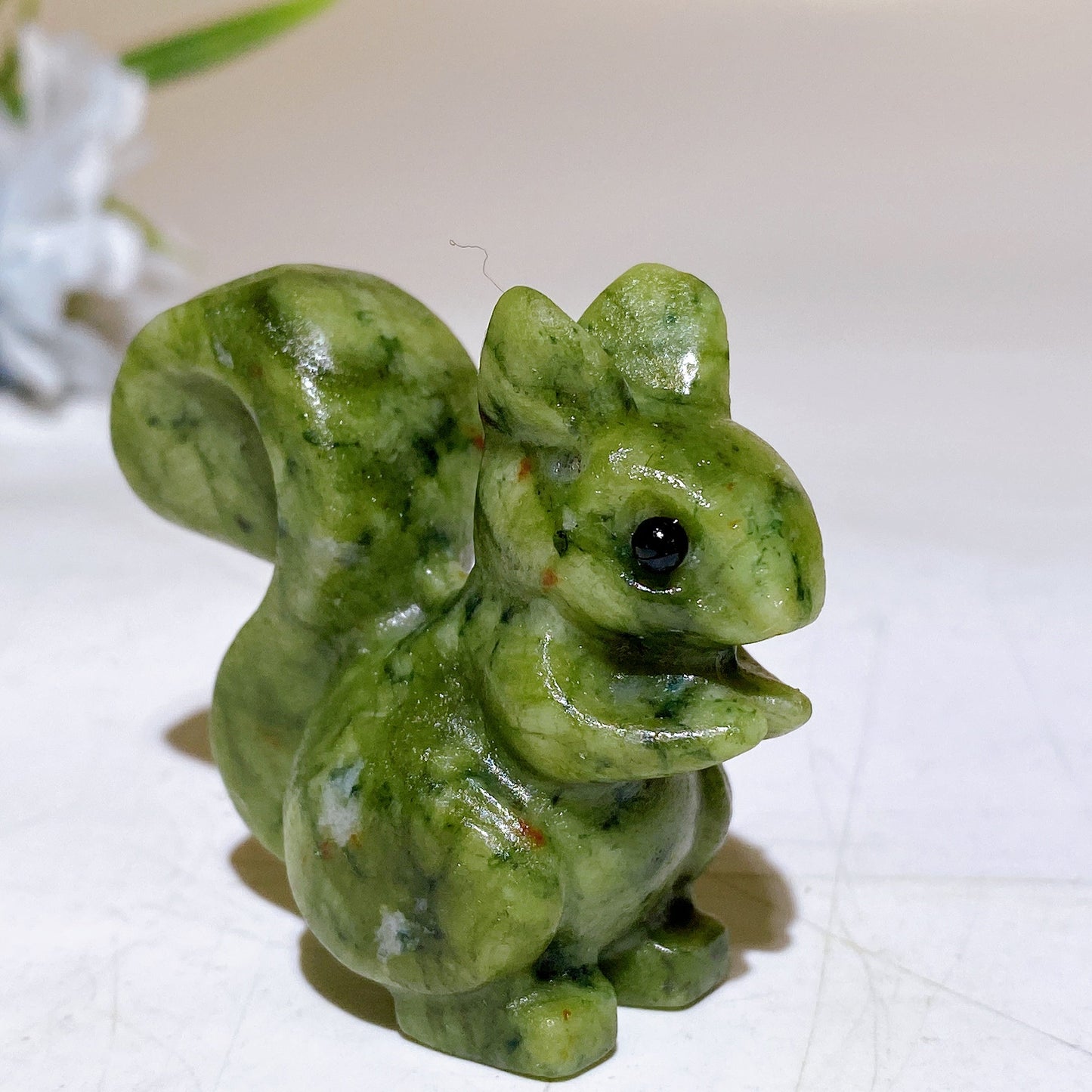 2.1“ Crystal Squirrel Carving Crystal Healing Bulk Wholesale