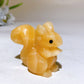 2.1“ Crystal Squirrel Carving Crystal Healing Bulk Wholesale