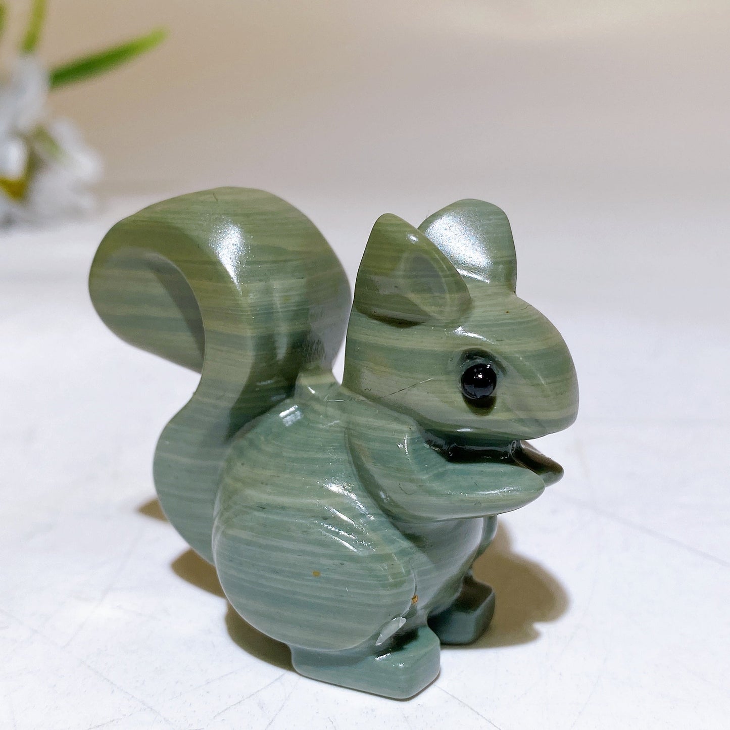2.1“ Crystal Squirrel Carving Crystal Healing Bulk Wholesale
