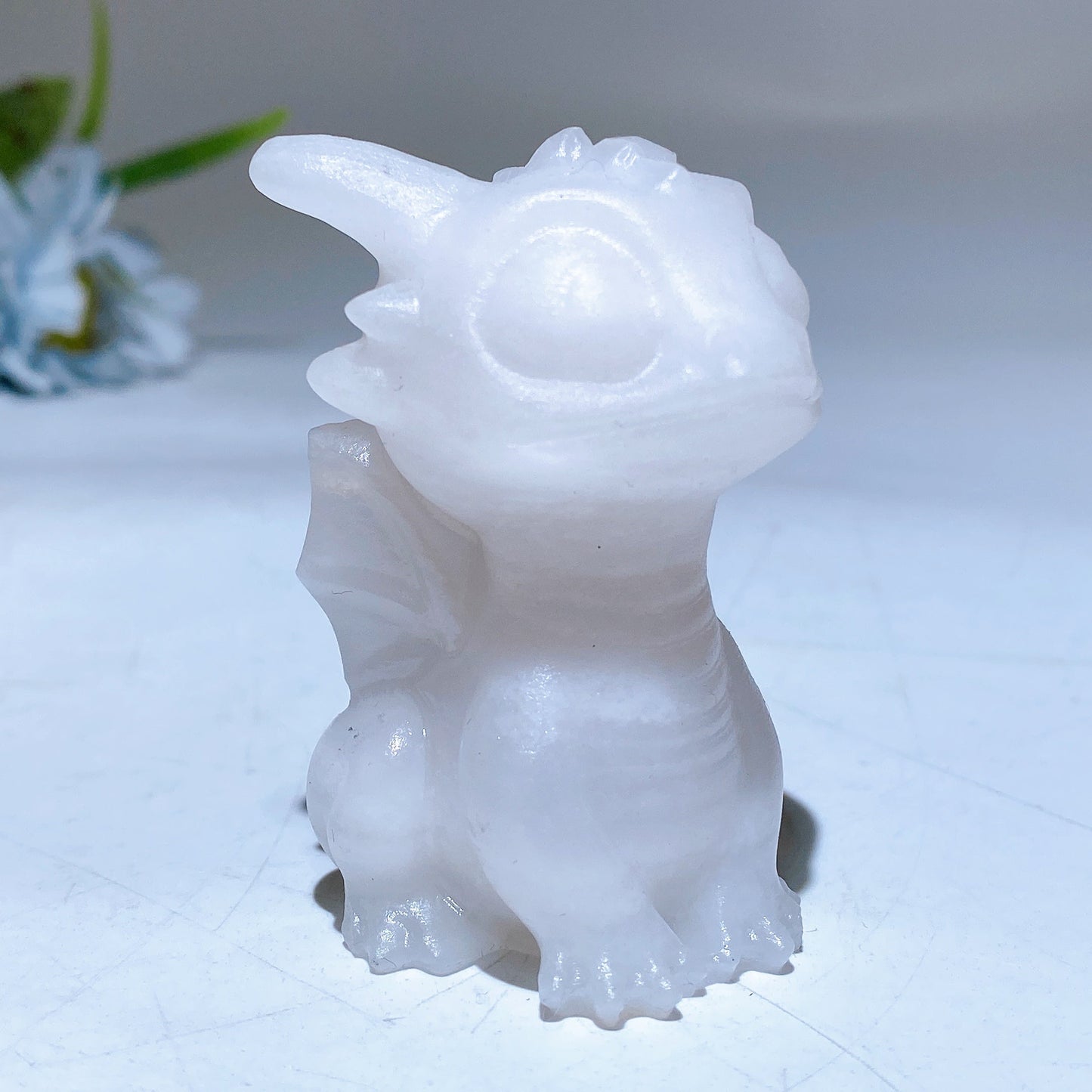 2.4" Crystal Dragon Carving Crystal Healing Bulk Wholesale