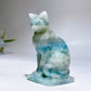 2.6" Crystal Cat Carving Crystal Healing Bulk Wholesale