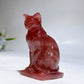2.6" Crystal Cat Carving Crystal Healing Bulk Wholesale