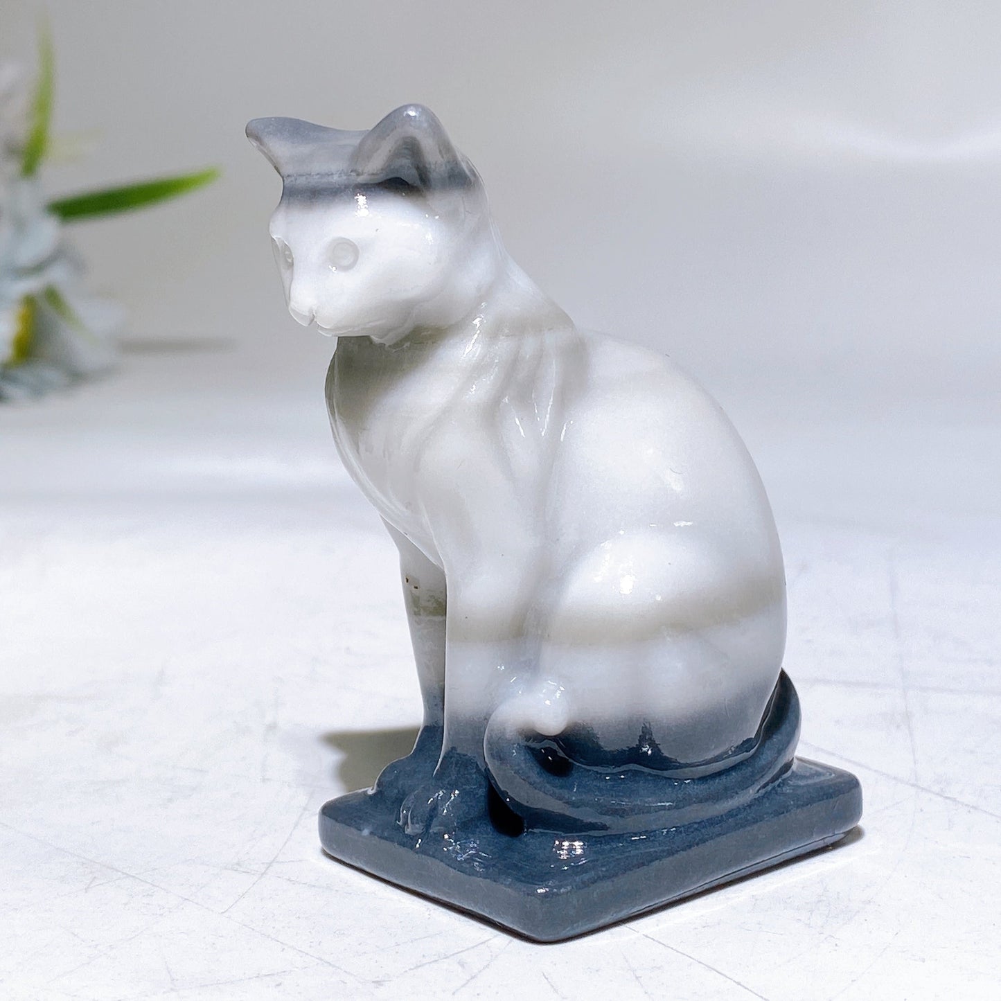 2.6" Crystal Cat Carving Crystal Healing Bulk Wholesale