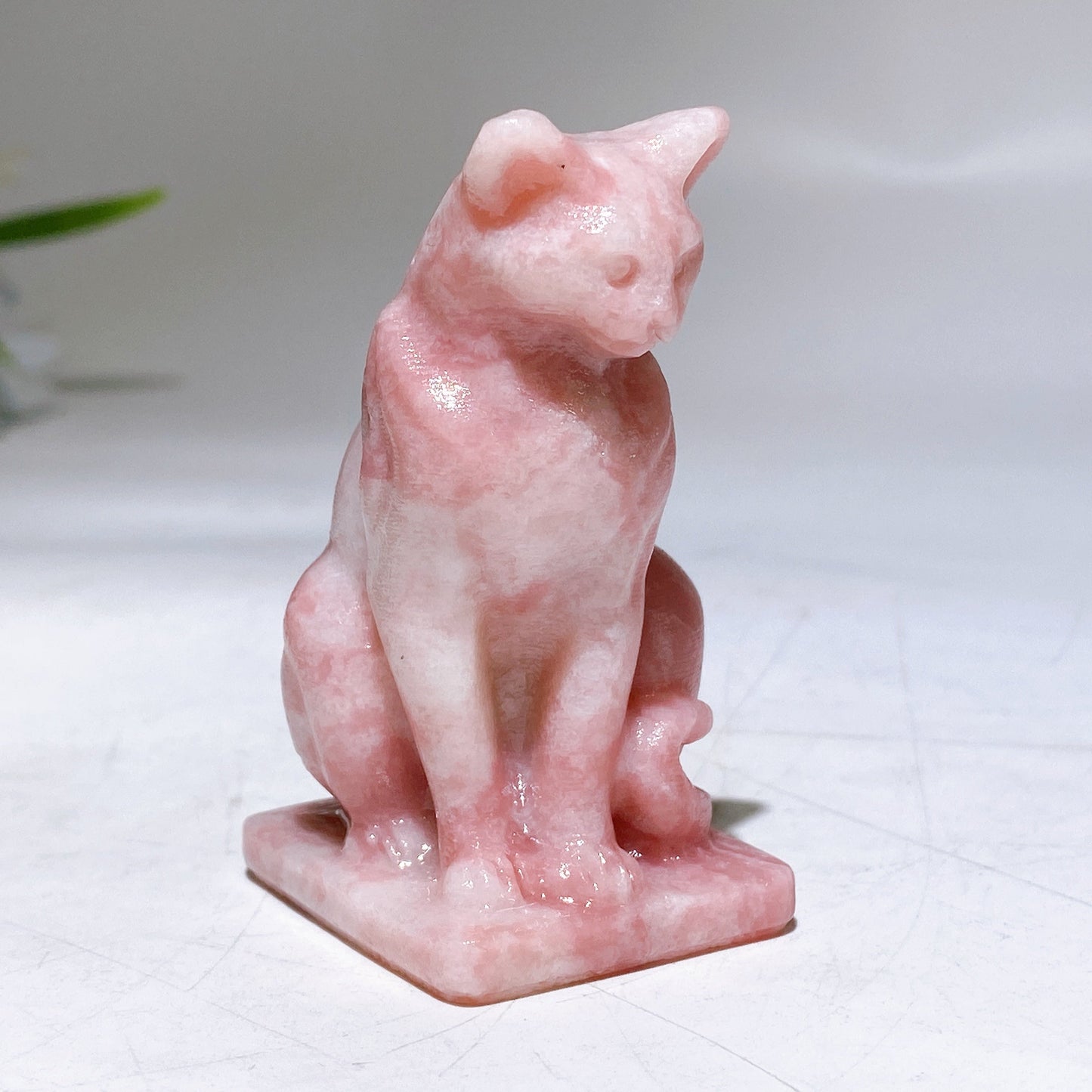 2.6" Crystal Cat Carving Crystal Healing Bulk Wholesale