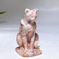 2.6" Crystal Cat Carving Crystal Healing Bulk Wholesale