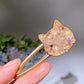 Crystal Chips Round Moon Star Heart Shape Hairpin Crystal Healing Bulk Wholesale