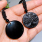 Black Obsidian Necklace Crystal Healing Bulk Wholesale