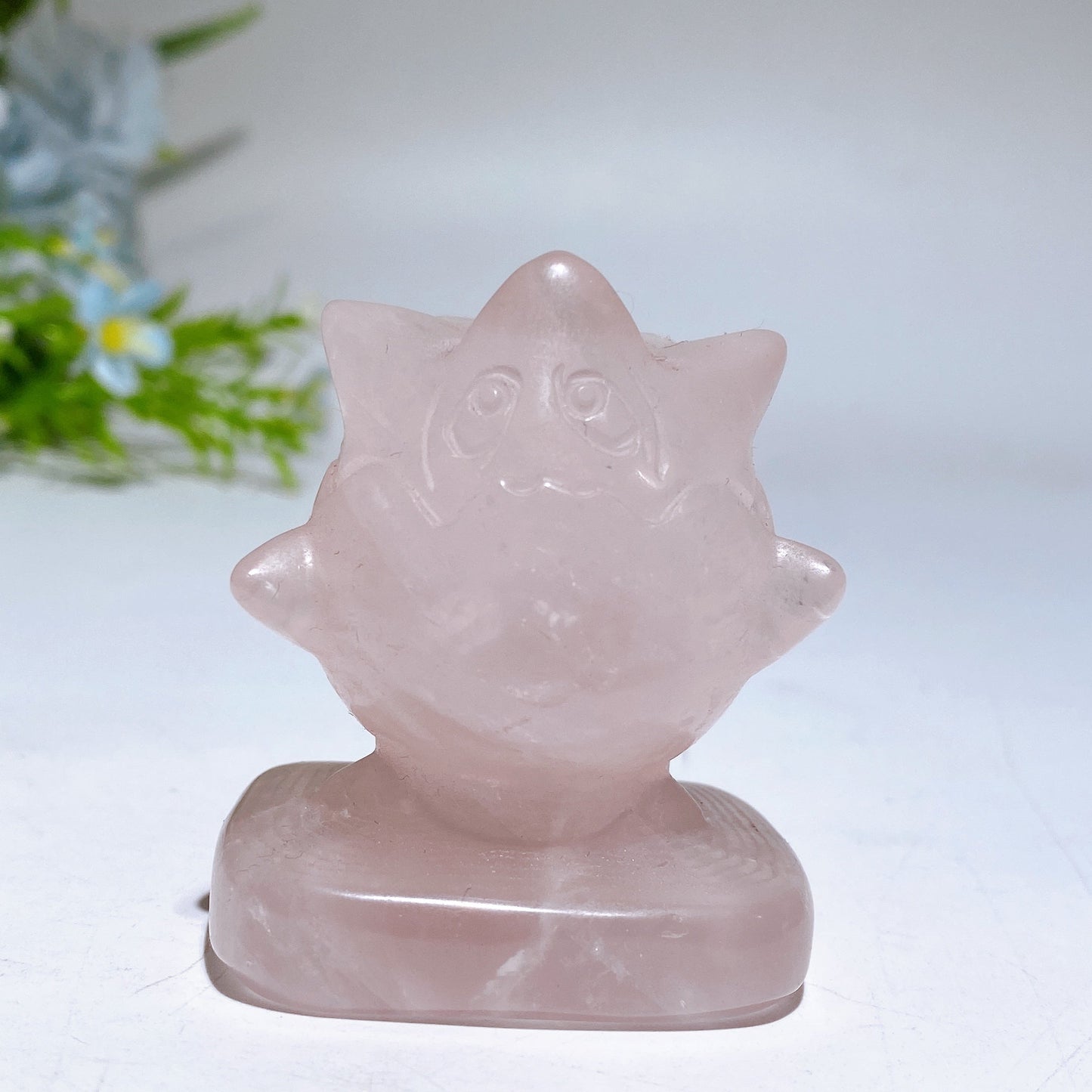 2.0" Crystal Togepi Pokemon Carving Crystal Healing Bulk Wholesale