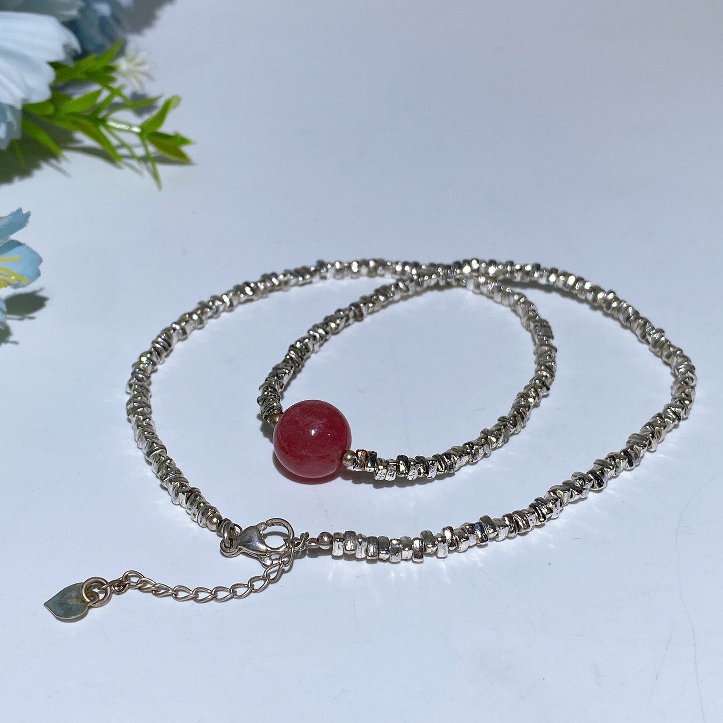 Hematite Chips with Crystal Decor Neckalce Crystal Healing Bulk Wholesale