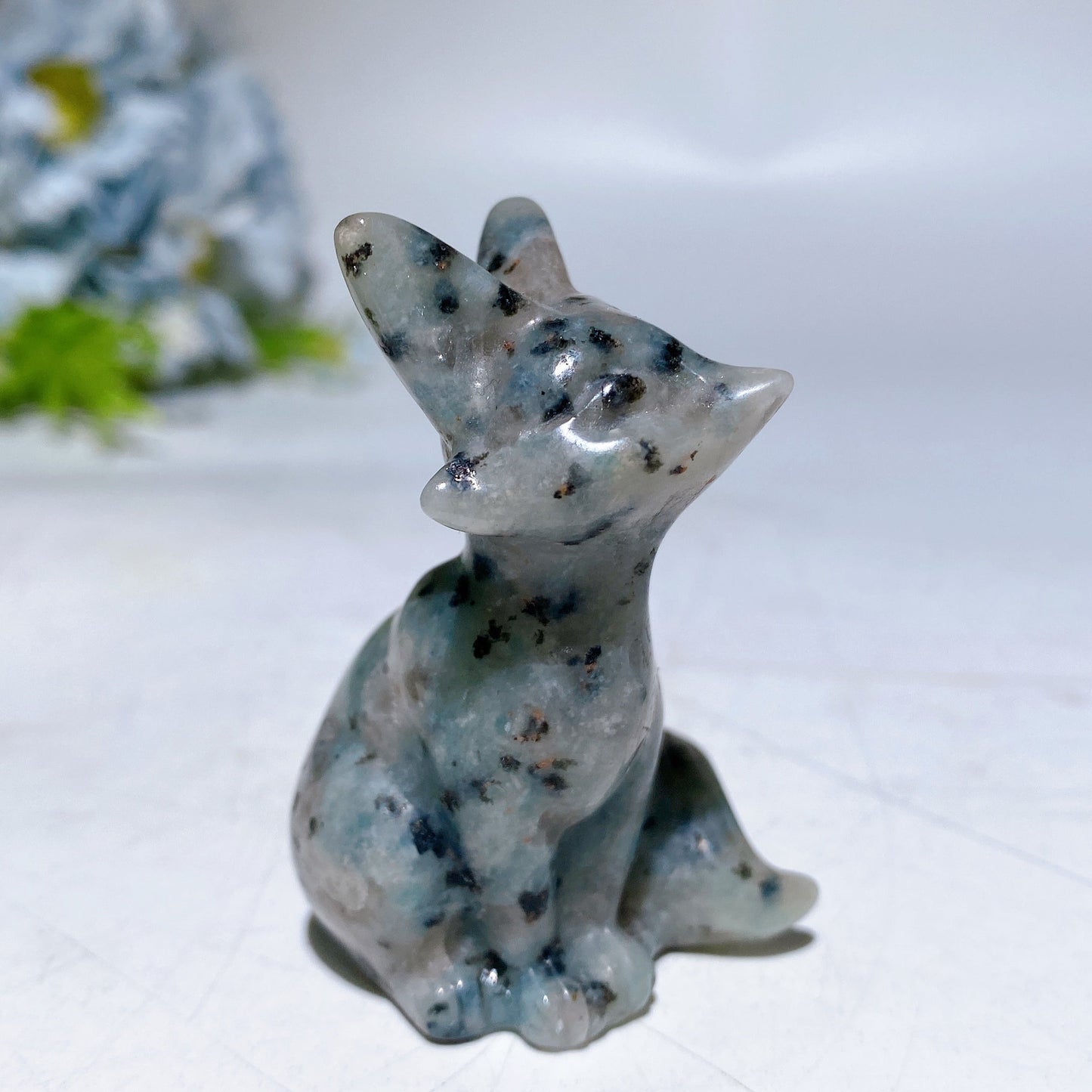 2.1"-2.3" Crystal Fox Carving Crystal Healing Bulk Wholesale