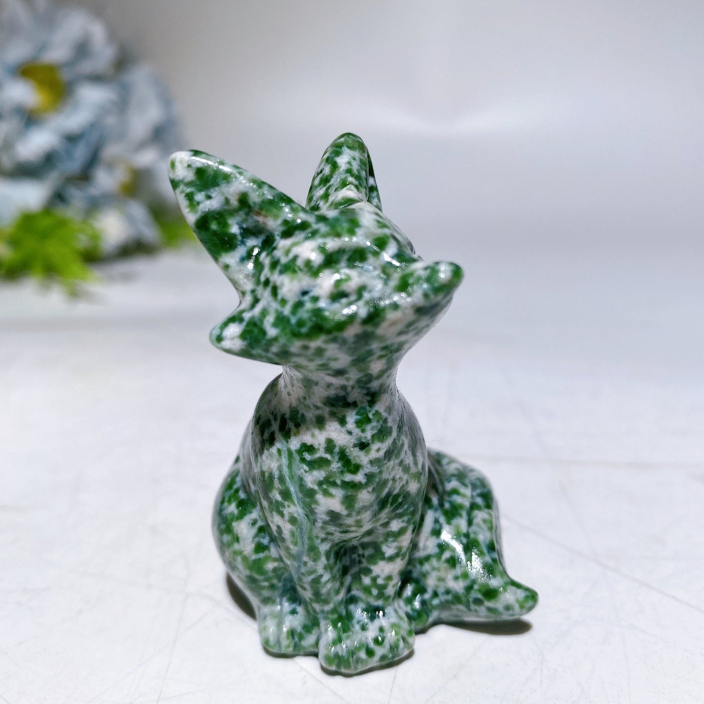 2.1"-2.3" Crystal Fox Carving Crystal Healing Bulk Wholesale