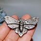 1.9” Silver Obsidian Butterfly Carving Crystal Healing Bulk Wholesale