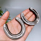 2.5" Crystal Horseshoe Carving Crystal Healing Bulk Wholesale