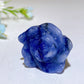 1.1" Crystal Flower Carvings Crystal Healing Bulk Wholesale