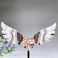 Mookite Mexican Onyx Wings Heart Carving with Stand Crystal Healing Bulk Wholesale