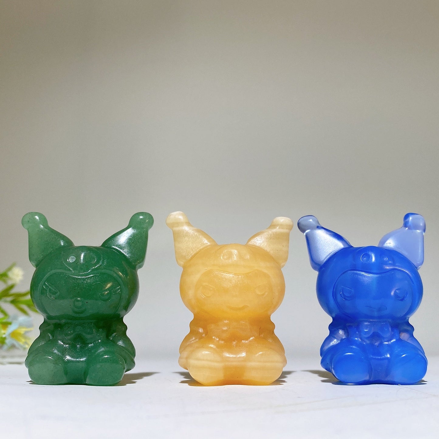 2.0" Crystal Melody Carvings Crystal Healing Bulk Wholesale