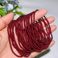 3mm Garnet Bracelet Crystal Healing Bulk Wholesale