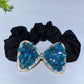 Crystal Chips Bowknot Scrunchies Crystal Healing Bulk Wholesale