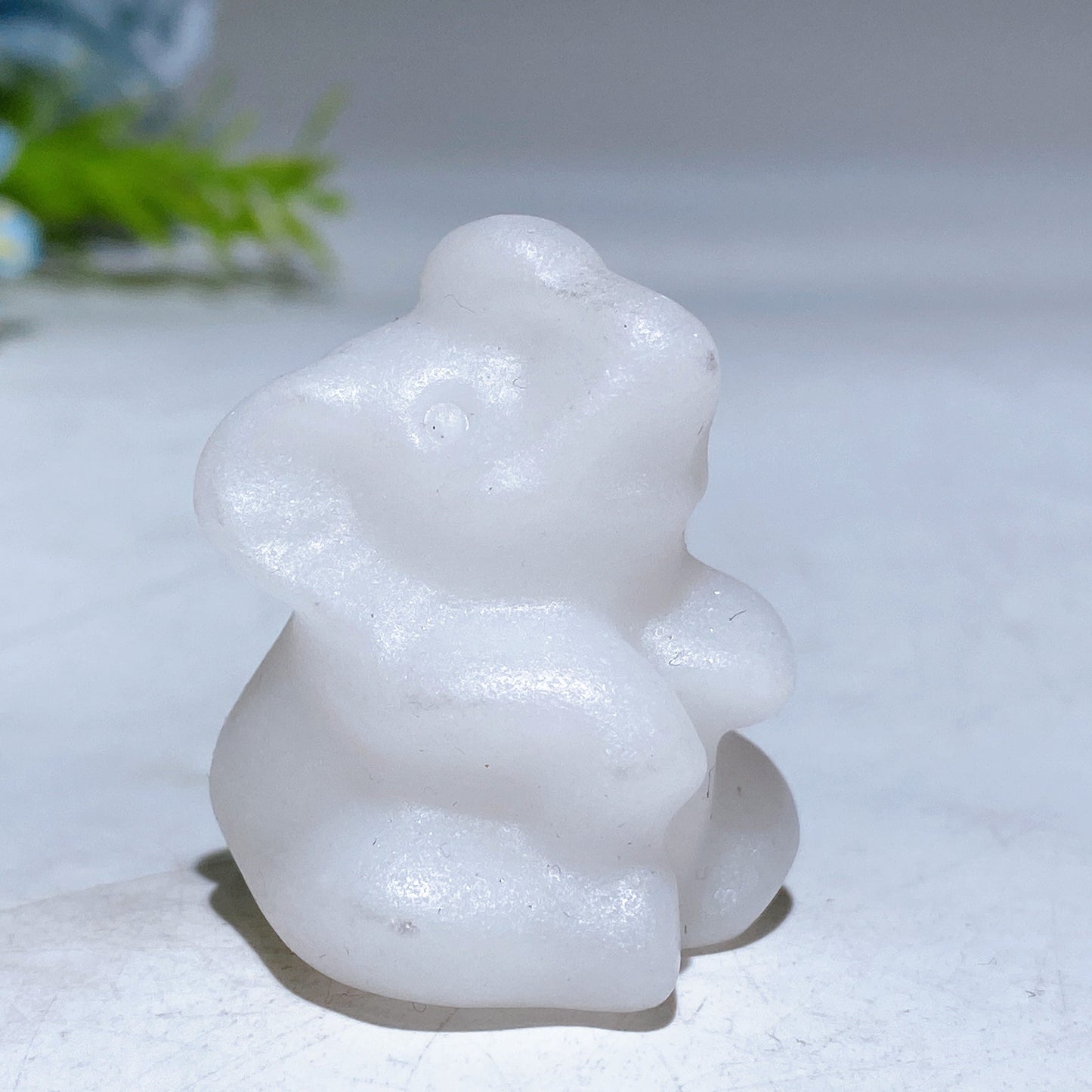 1.4" Crystal Elephant Carving Crystal Healing Bulk Wholesale
