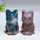 1.2" Crystal Cat Carving Crystal Healing Bulk Wholesale