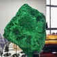 42cm Large Unique Raw Malachite Specimen with Stand Crystal Healing