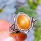 S925 Crystal Ring Crystal Healing Bulk Wholesale