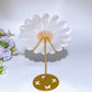 4.7" Selenite Flower Carving with Stand Crystal Healing Bulk Wholesale