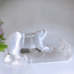 27cm Selenite Bears Carving Crystal Healing Bulk Wholesale