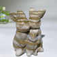 2.4" Crystal Rabbit Family Carvings Crystal Healing Bulk Wholesale