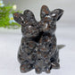 2.4" Crystal Rabbit Family Carvings Crystal Healing Bulk Wholesale