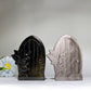 3.5" Golden Obsidian Silver Obsidian Fairy Magic Door Carving Crystal Healing Bulk Wholesale