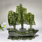 17cm Serpentine Sailboat Carving Crystal Healing Bulk Wholesale