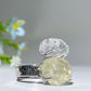 Adjustable Double Crystal Raw Stone Ring Crystal Healing Bulk Wholesale
