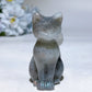 2.4" Crystal Cat Carving Crystal Healing Bulk Wholesale
