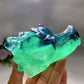 3.8"-4.0" Rainbow Fluorite Dragon Head Carving Crystal Healing Bulk Wholesale