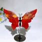Mookite Butterfly Wings Carving with Stand Crystal Healing Bulk Wholesale