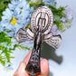 3.2" Silver Obsidian Golden Obsidian Anka Carving Crystal Healing Bulk Wholesale