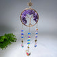 Crystal Chips Golden Life Tree Suncatcher Crystal Healing Bulk Wholesale
