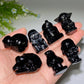 1.4" Black Obsidian Star Wars Carving Crystal Healing Bulk Wholesale