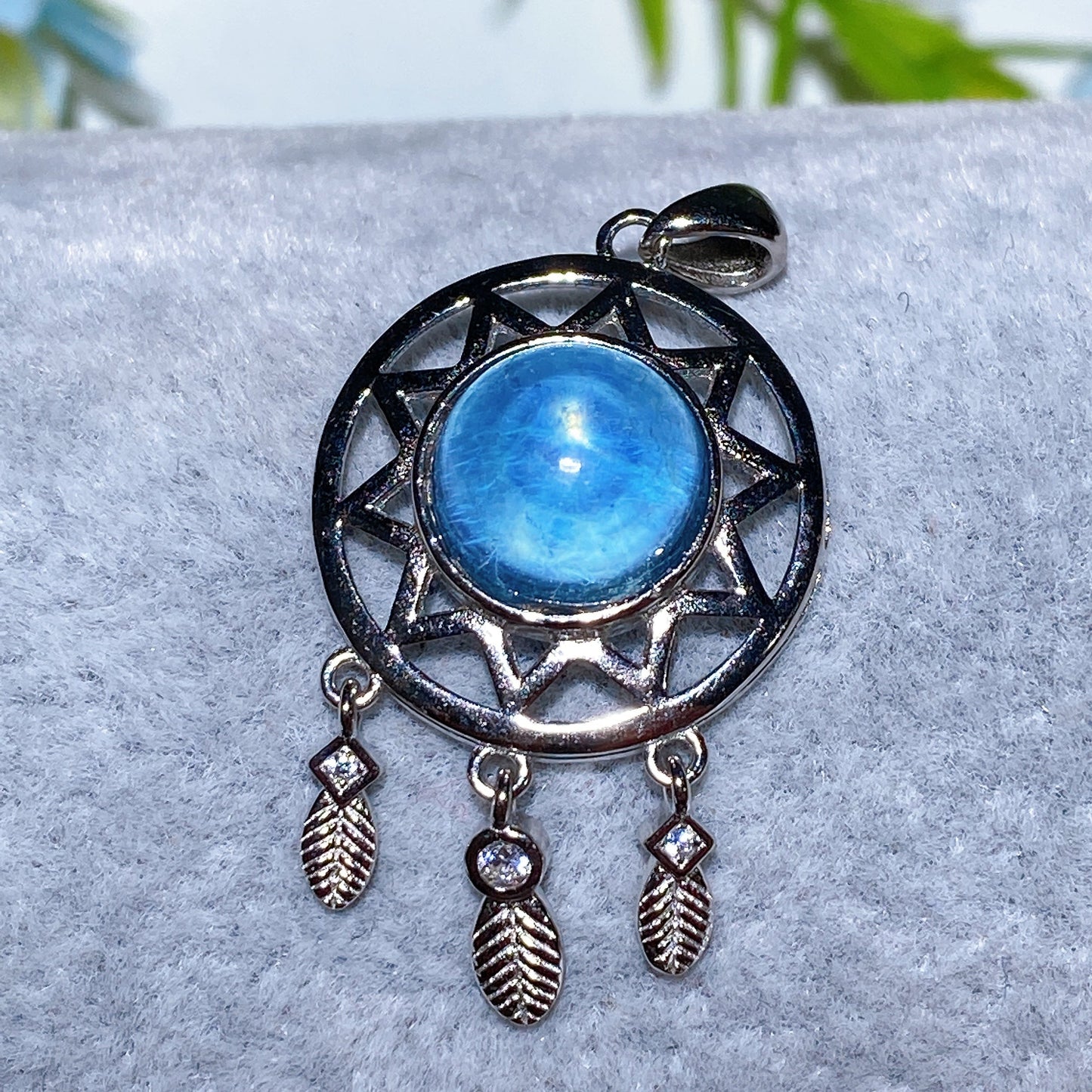 Sterling Silver Crystal Pendant Crystal Healing Bulk Wholesale