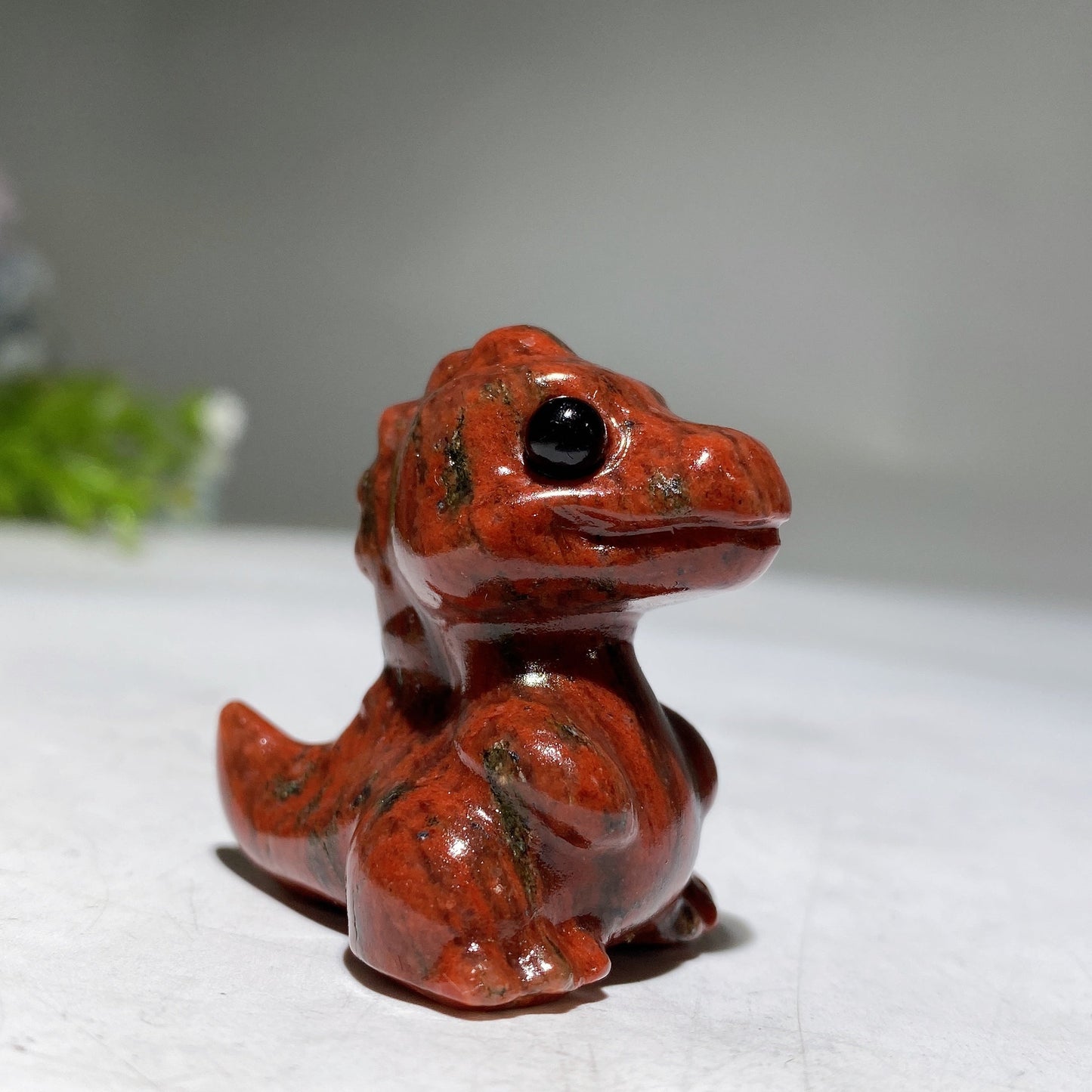 1.5" Crystal Dinosaur Carving Crystal Healing Bulk Wholesale