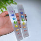 18cm Selenite Wand with Chakra Moon Sticker Crystal Healing Bulk Wholesale